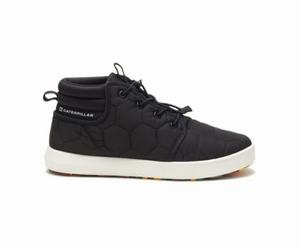 Caterpillar CODE Scout Mid Cut Erkek Sneakers Siyah | 03192CAXR