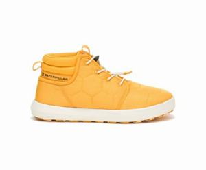 Caterpillar CODE Scout Mid Cut Kadın Sneakers Sarı | 50186KEYV