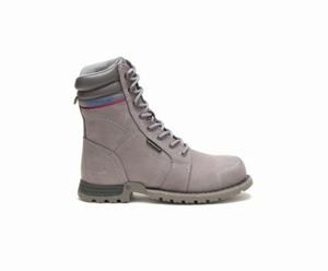 Caterpillar Echo Waterproof Steel Toe Kadın Güvenlik Botu Gri | 38601HUSQ