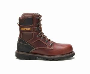 Caterpillar Indiana 2.0 Steel Toe Erkek Güvenlik Botu Kahverengi | 83690HNXD