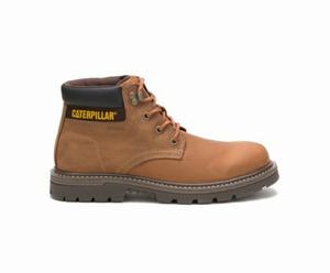 Caterpillar Outbase Waterproof Erkek Güvenlik Botu Kahverengi | 18479SCXI