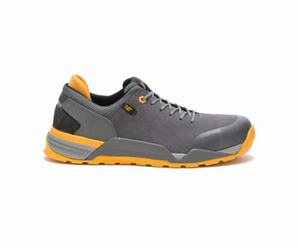 Caterpillar Sprint Suede Alloy Toe Erkek İş Ayakkabısı Gri | 91467WXPJ