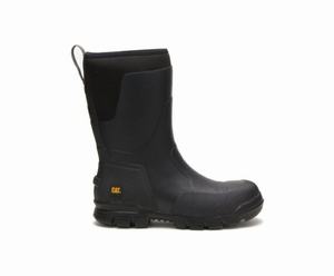 Caterpillar Stormers 11" Steel Toe Kadın Iş Botu Siyah | 02175EHPS